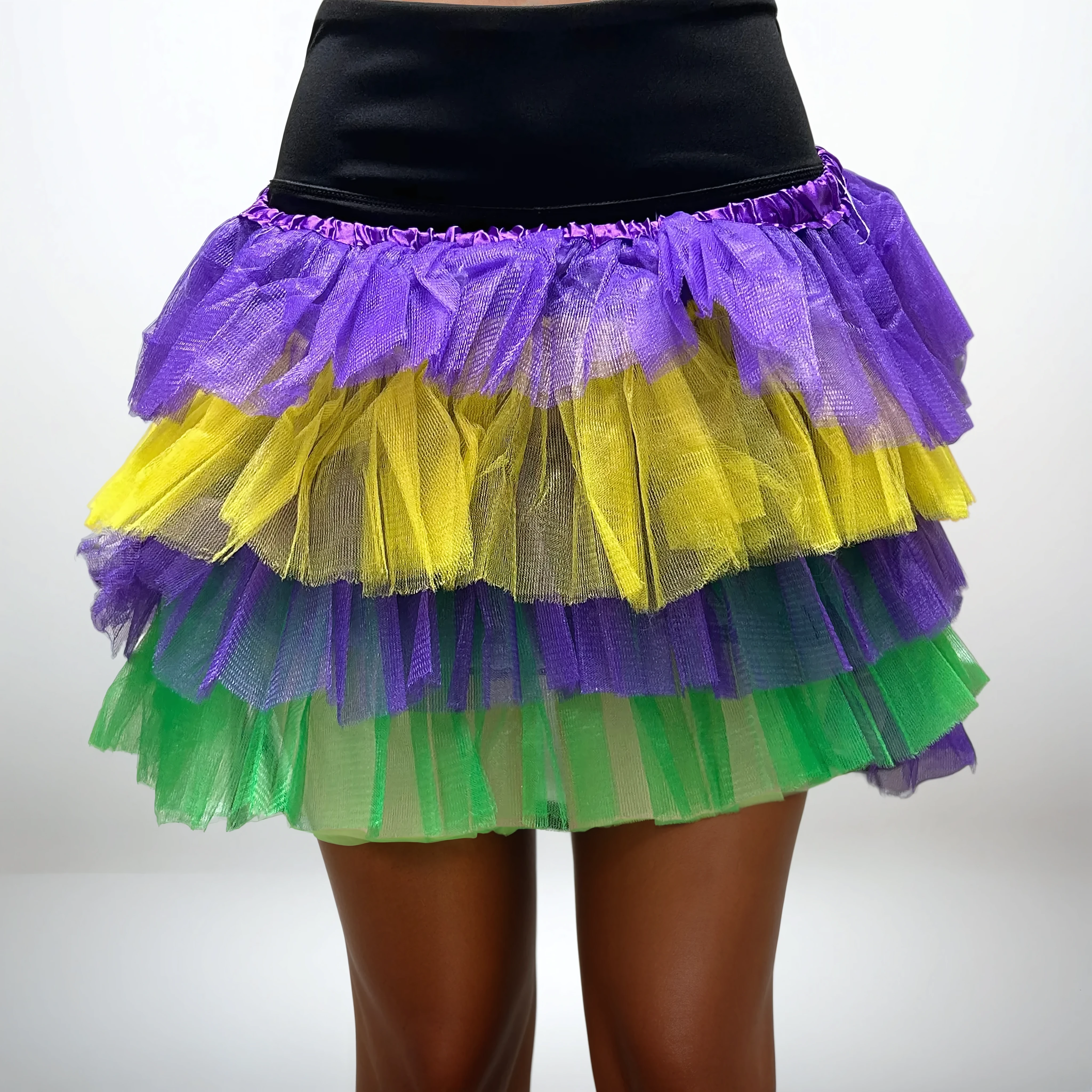 Mardi Gras Tutu Skirt, Purple, Green and Gold